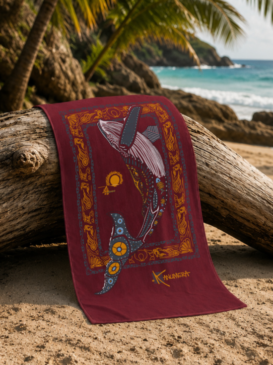 Whale Microfiber Towel