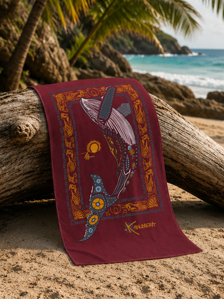 Whale Microfiber Towel