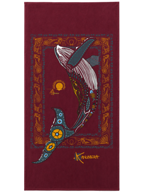 Whale Microfiber Towel