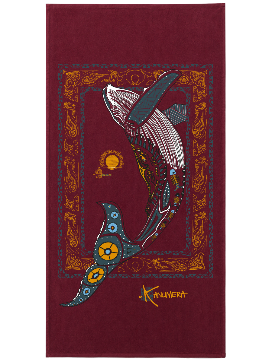 Whale Microfiber Towel