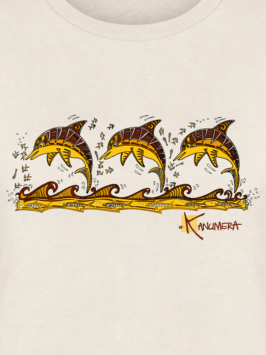 T-shirt bio Femme Les 3 Dauphins