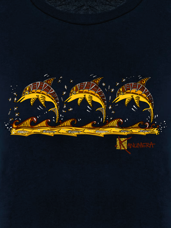 T-shirt bio Femme Les 3 Dauphins