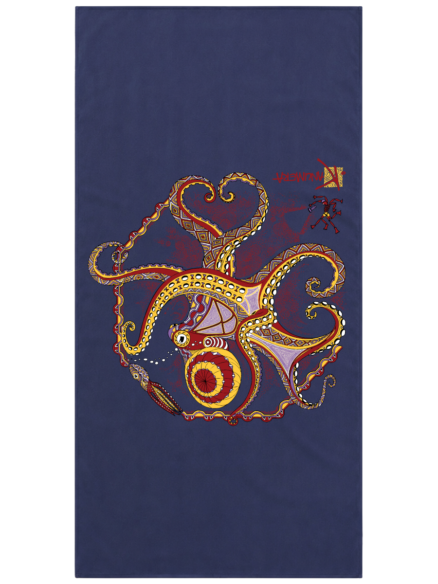 Serviette Microfibre La Pieuvre