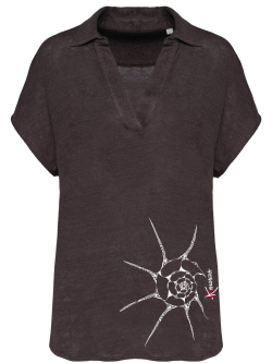 Polo en Lin Femme Le Coquillage