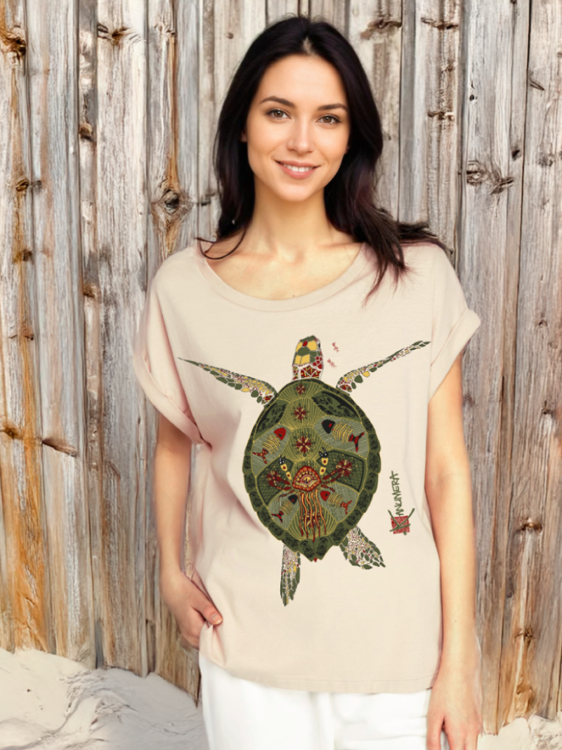 T-shirt Bio Ample La Tortue