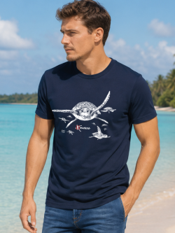 Turtles Men's organic cotton crew neck T-shirt