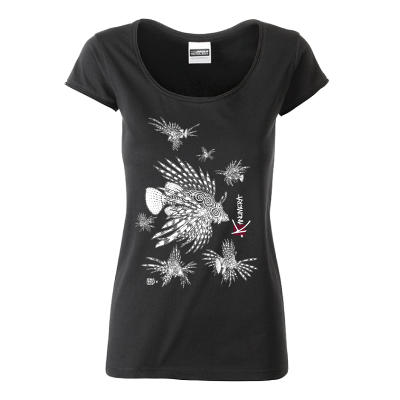 T-shirt Col Rond Profond Le nid de Rascasses