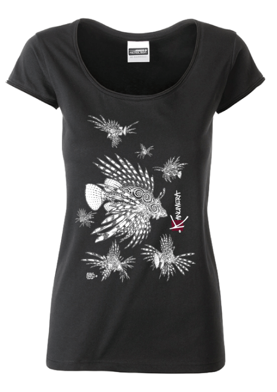 Scorpion Fish Ladies T-shirt