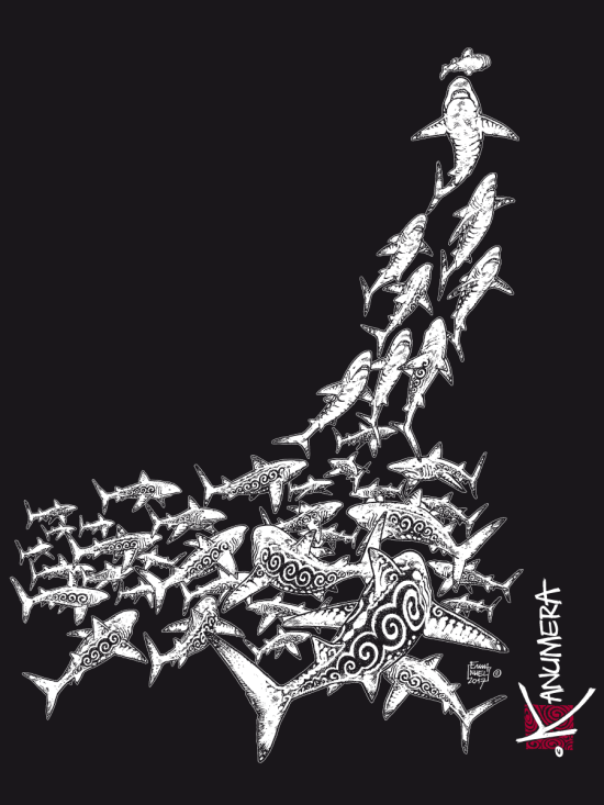 T-shirt Enfant L'Attaque des Requins