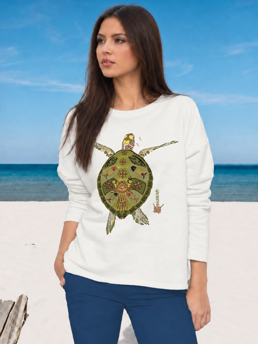 Sweat  Loose Femme Origine La Tortue