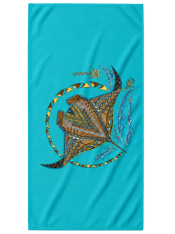 Manta Ray Microfiber Towel