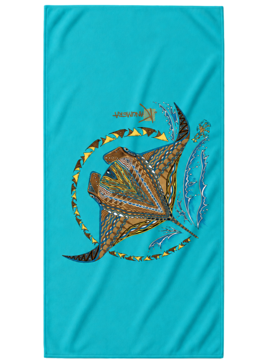 Manta Ray Microfiber Towel