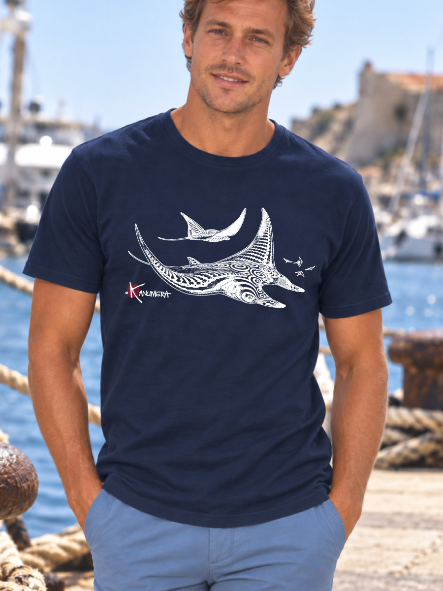 Manta Rays Adult Organic T-shirt