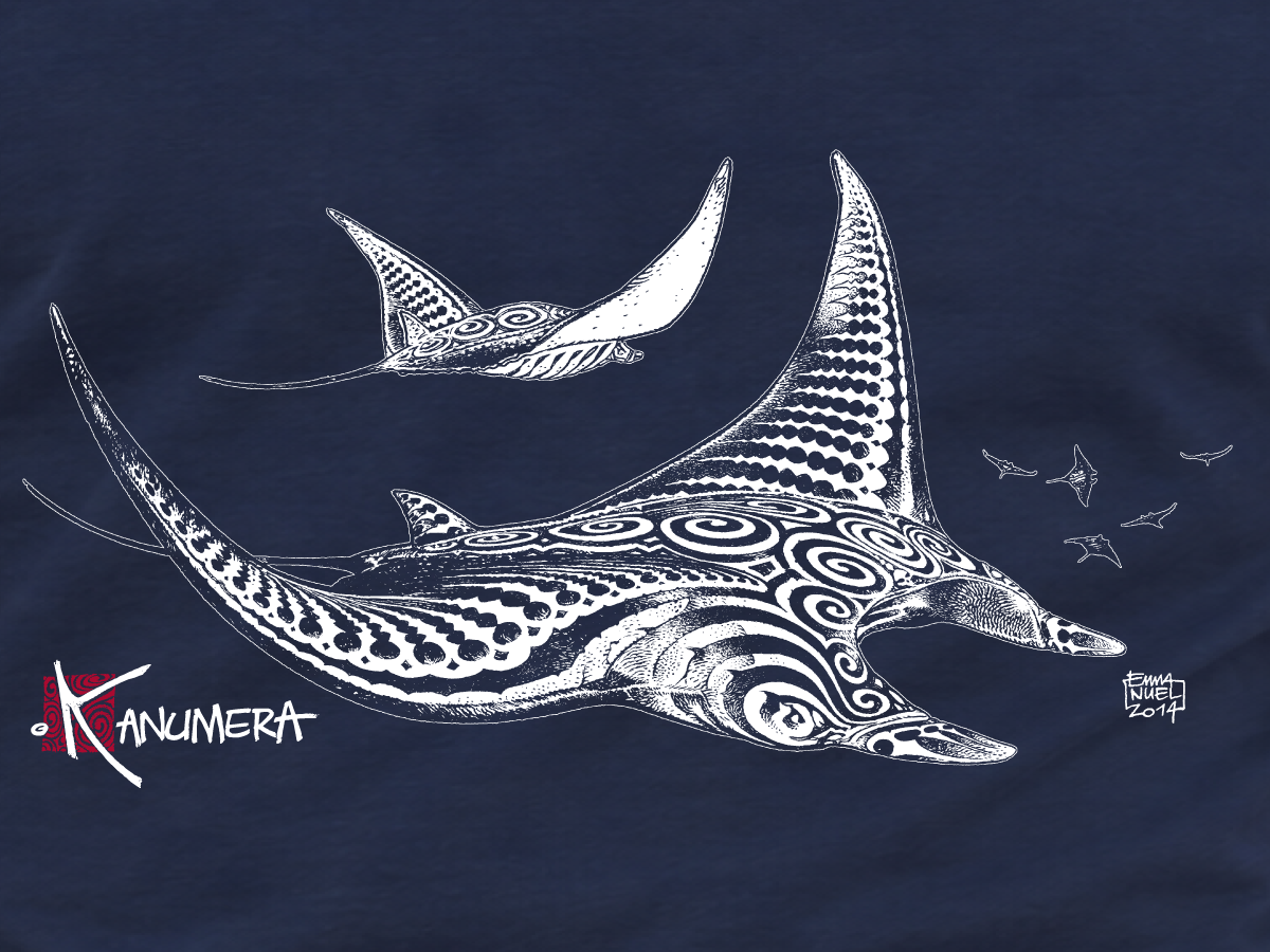 Tee-shirt Bio Les Raies Tatoos