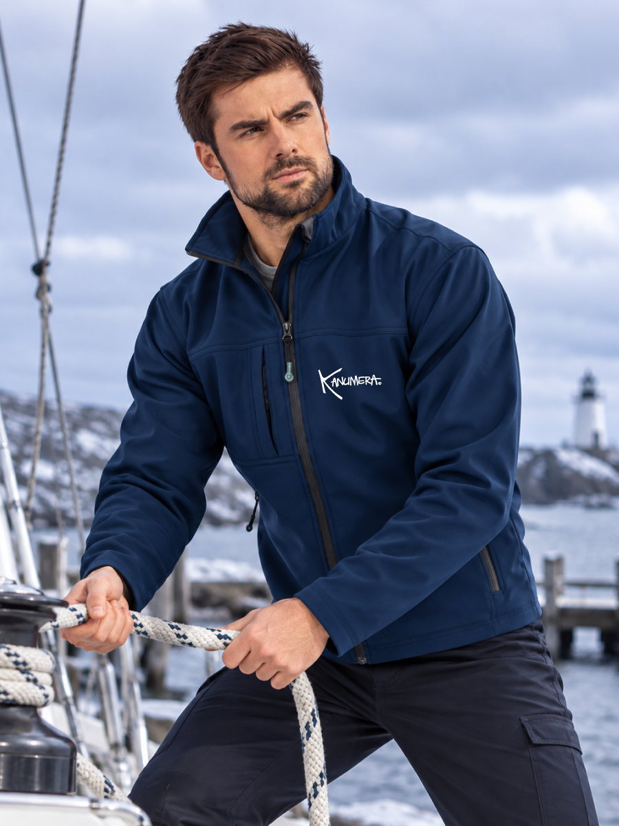 Veste zippée homme Softshell Les Raies Tatoos