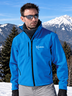 Veste zippée homme Softshell Les Raies Tatoos
