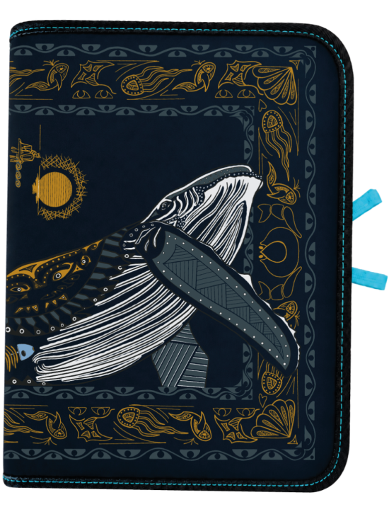 Pochette Carnet de Plongée La Baleine