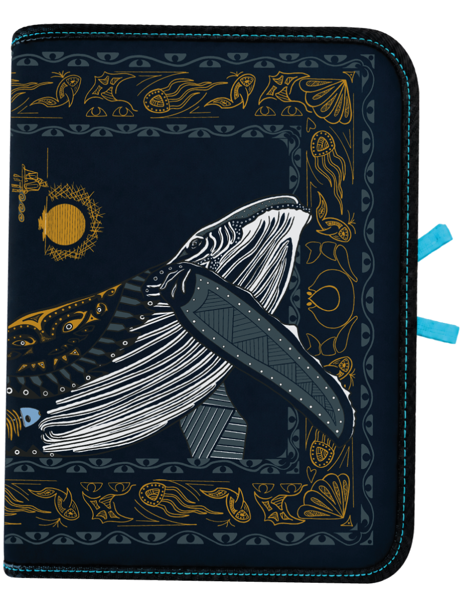 Pochette Carnet de Plongée La Baleine