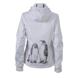 Veste Softshell Nautique Femme Les Manchots Tatoos