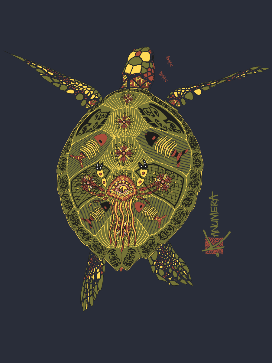 T-shirt bio Origine Femme La Tortue