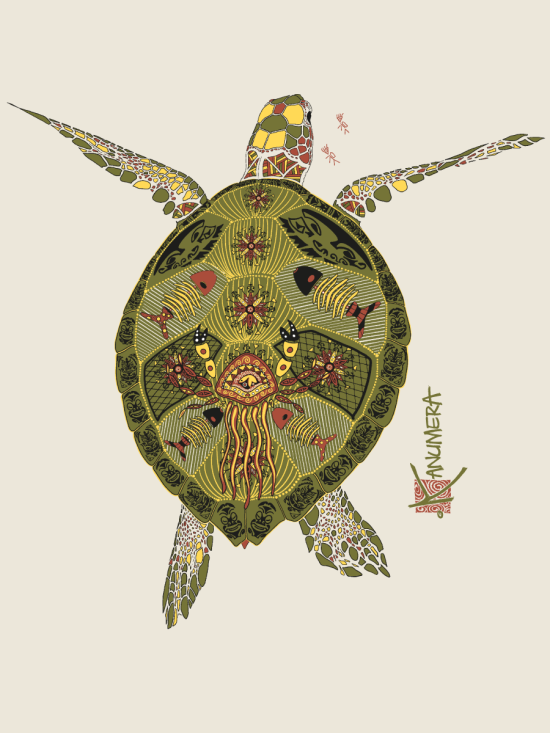 T-shirt bio Origine Femme La Tortue