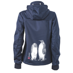 Veste Softshell Nautique Femme Les Manchots Tatoos