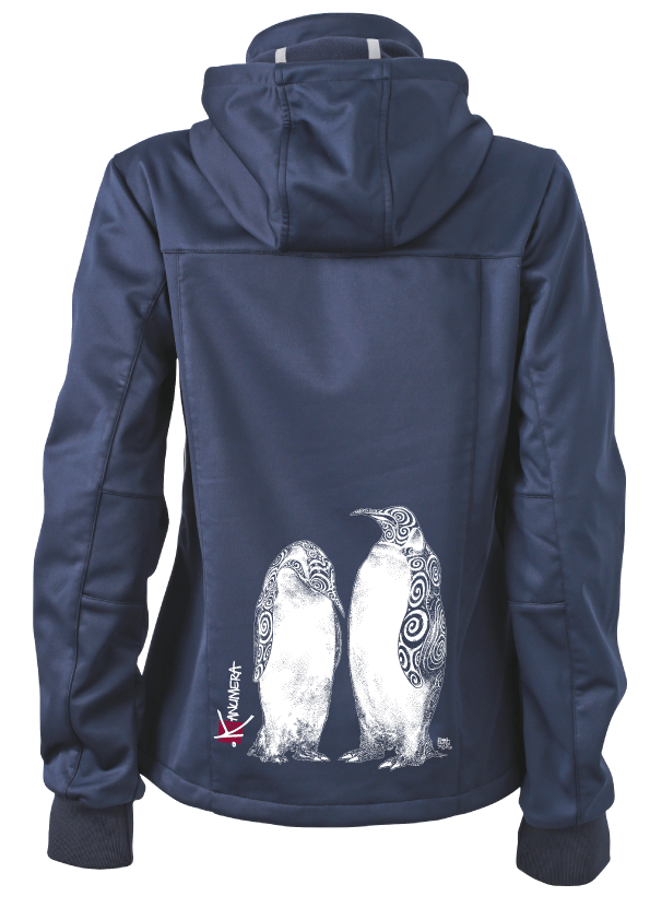 Veste Softshell Nautique Femme Les Manchots Tatoos