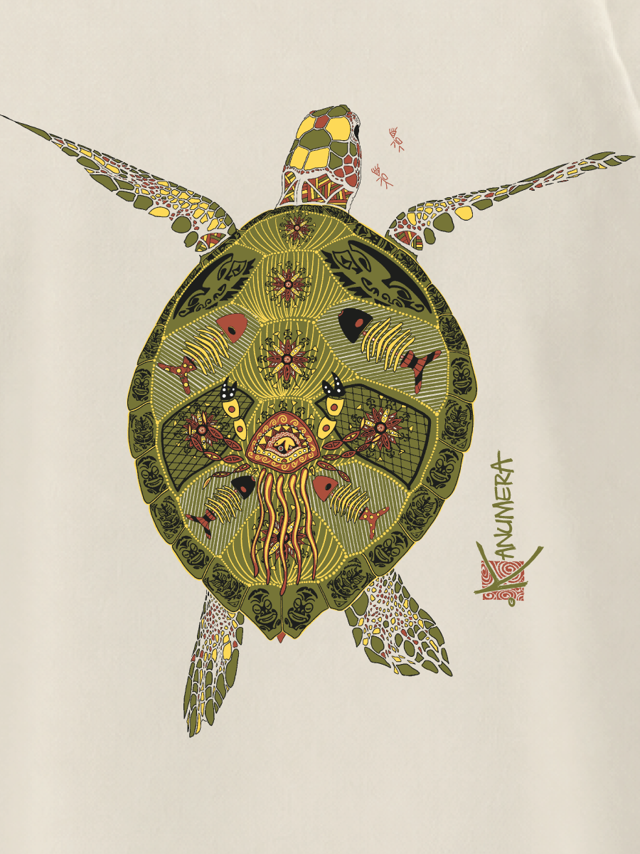 T-shirt Oversized Enfant La Tortue