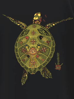 T-shirt Oversized Enfant La Tortue
