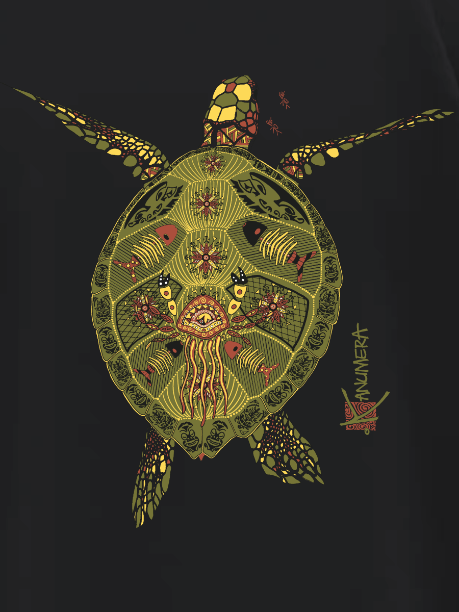 T-shirt Oversized Enfant La Tortue