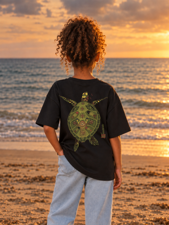 Turtle Oversized Kids’ T-Shirt