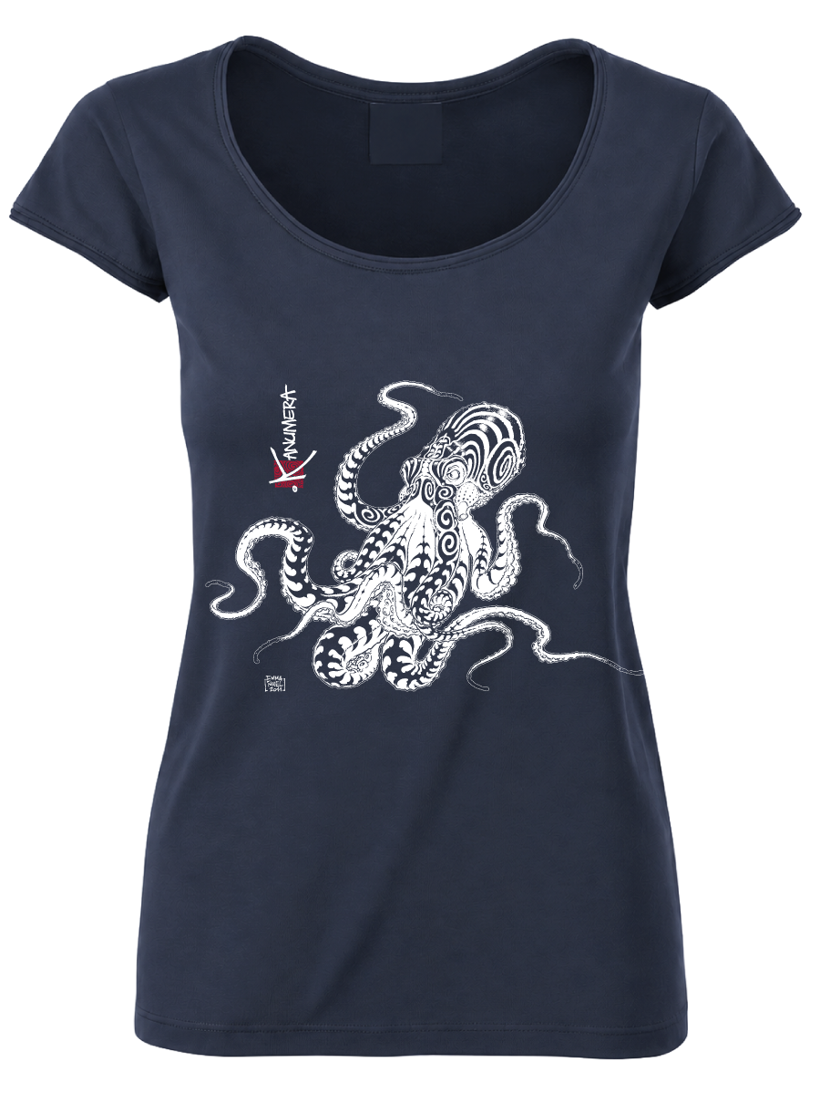 T-shirt Col Rond Profond La Pieuvre Tatoo