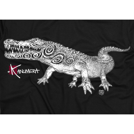 Tee-shirt Adulte La Chasse le Crocodile Tatoo