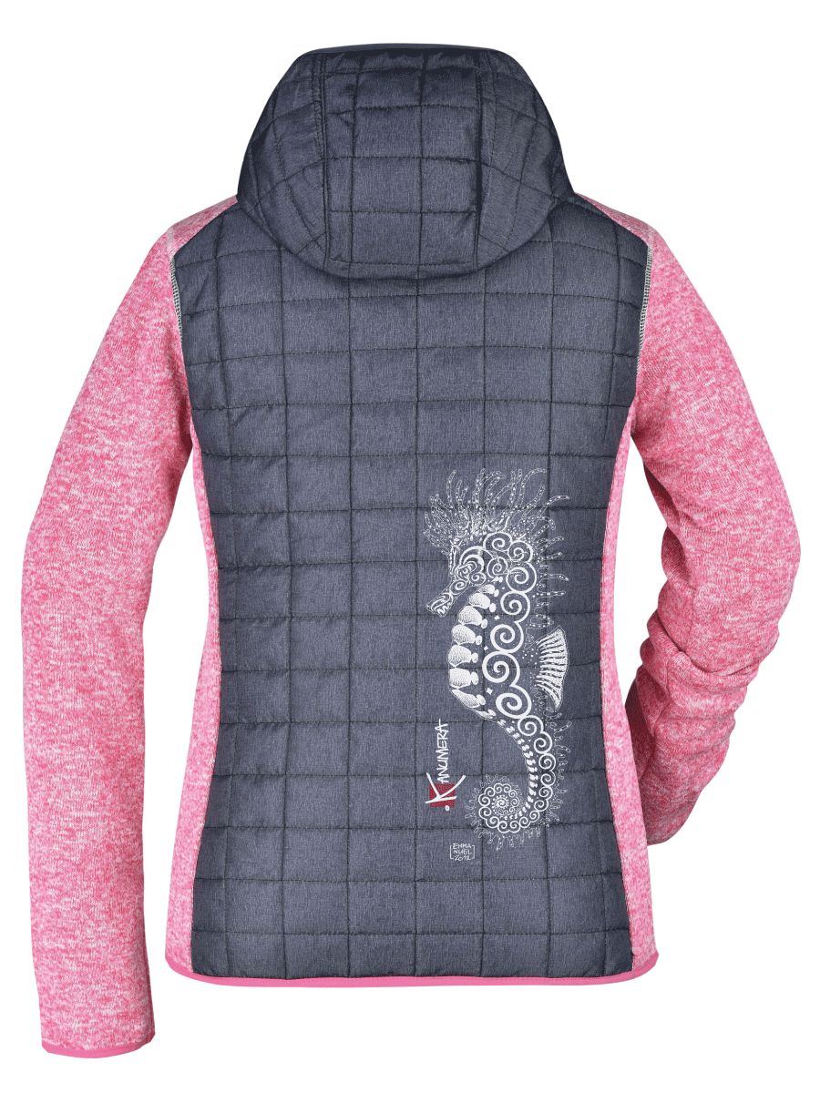 Veste Tricotée Hybride Femme L'Hippocampe Tatoo