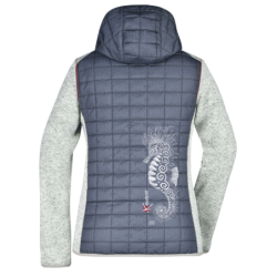 Veste Tricotée Hybride Femme L'Hippocampe Tatoo
