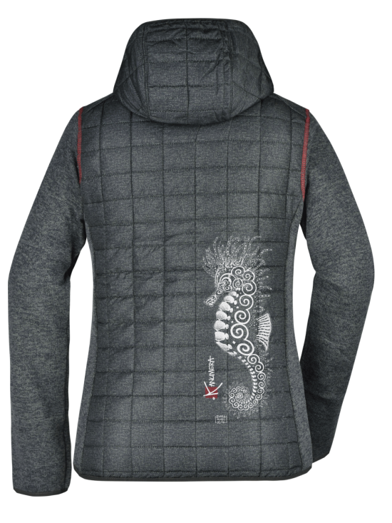 Veste Tricotée Hybride Femme L'Hippocampe Tatoo