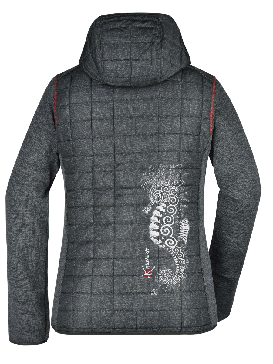 Veste Tricotée Hybride Femme L'Hippocampe Tatoo