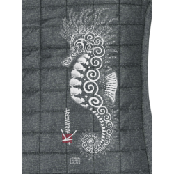 Veste Tricotée Hybride Femme L'Hippocampe Tatoo