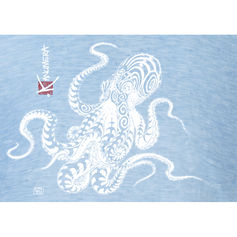 Octopus Ladies Vintage T-shirt