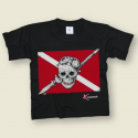 Tee-shirt Enfant Le Drapeau Pirate Plong Tee-shirt Enfant Le Drapeau Pirate Plong
