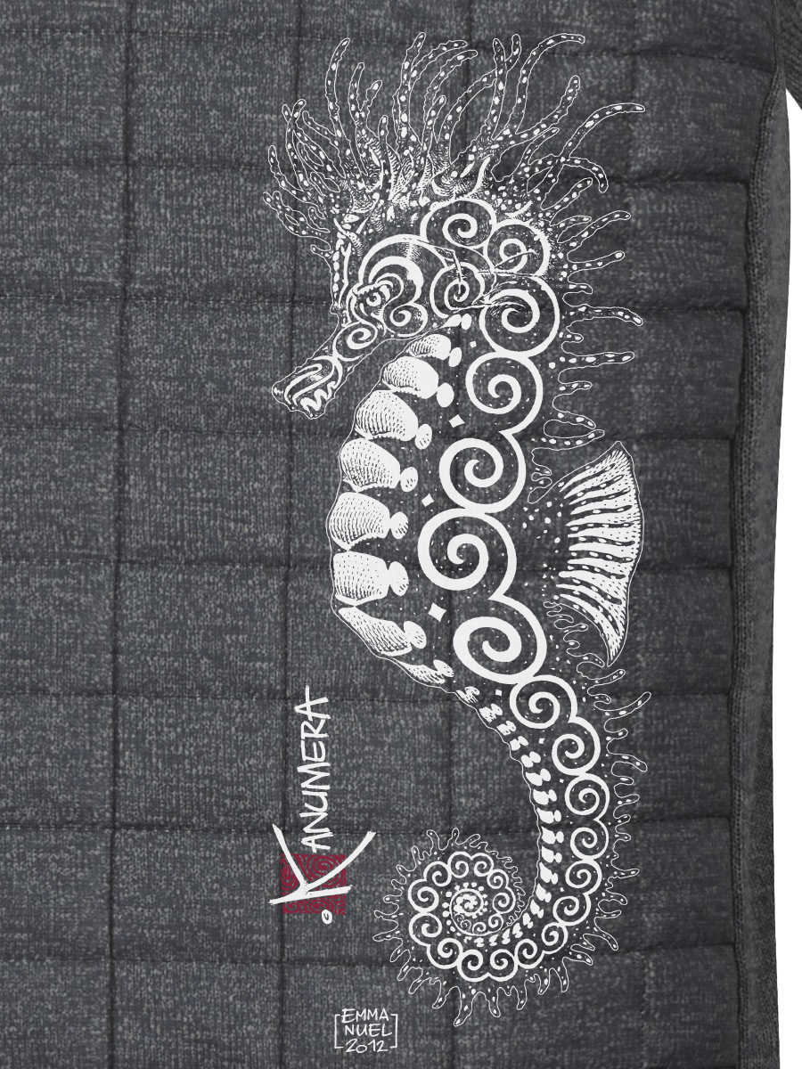 Veste Tricotée Hybride L'Hippocampe Tatoo