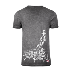 T-shirt délavé L'Attaque des Requins