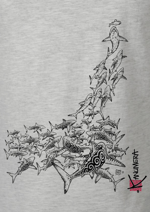 Sharks Attack Vintage T-shirt