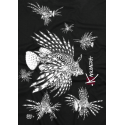 (New) Tee-shirt moulant Femme Le Requin Tatoo (Impression Poitrine) (New) Tee-shirt moulant Femme Le Requin Tatoo (Impression Poitrine)