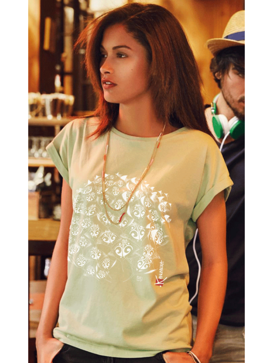 Round Rays Ladies' Casual-T