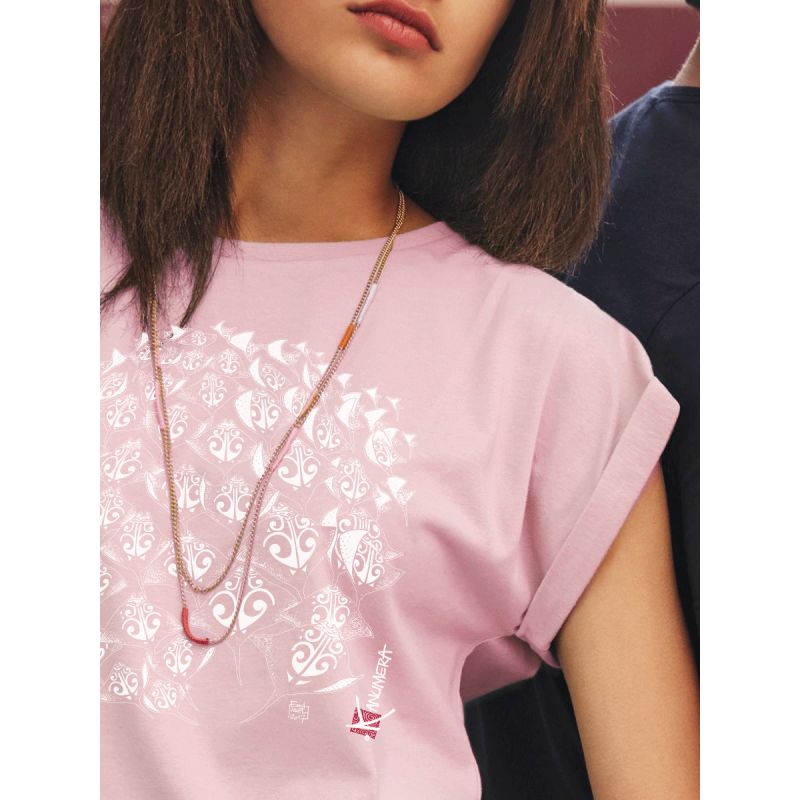 T-shirt décontracté Femme La Ronde des Raies