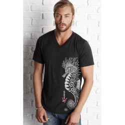 Seahorse V Neck T-shirt