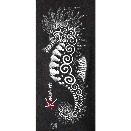 Tee-shirt 3 matières L'Hippocampe tatoo