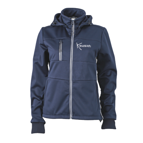 Veste Softshell Nautique Femme Les Manchots Tatoos