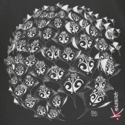 T-shirt décontracté Femme La Ronde des Raies